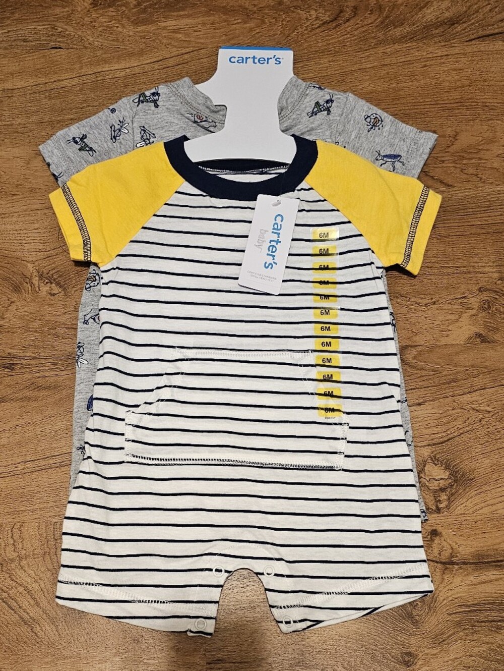 Carter's Short Sleeve Romper Set Of 2